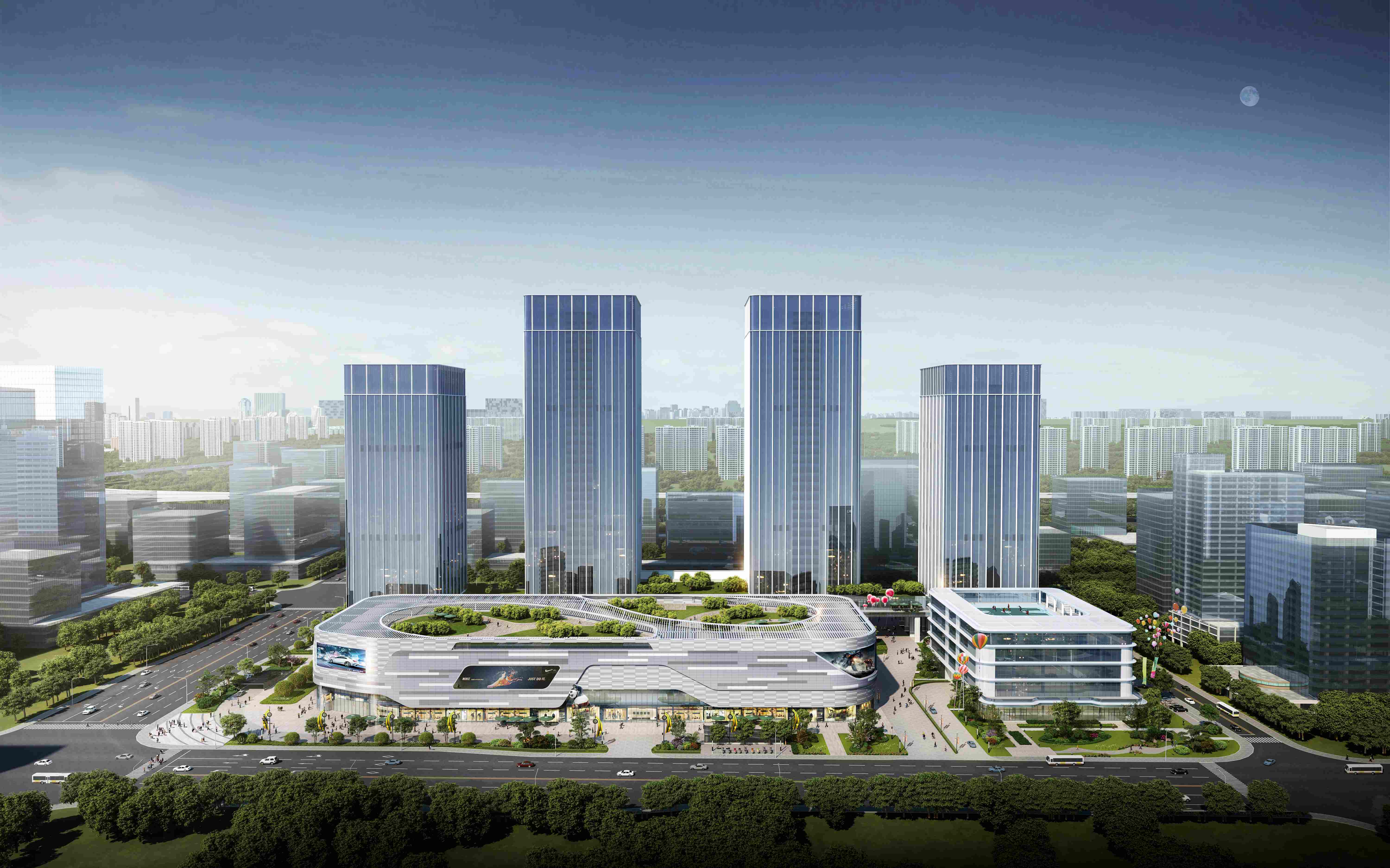 匠心铸就：国泰建设在建项目纪实 | 杭政储出（2024）33号地块商业商务世纪城智能产业园项目